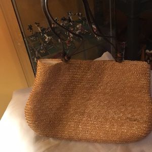 Wicker handbag